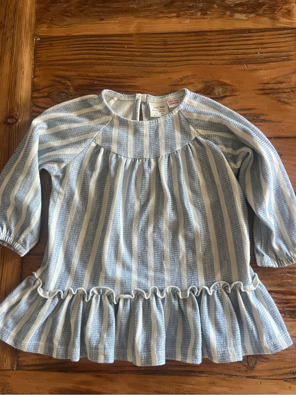 Striped Long Sleeve Dress